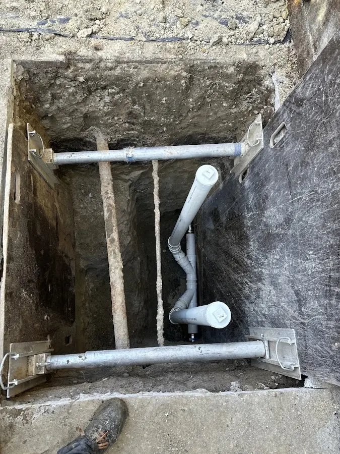 Experienced plumber completing Gas Line Repair work in Kerrville